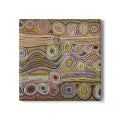 Ceramic Coaster — Aboriginal Dot Art Landscape Design